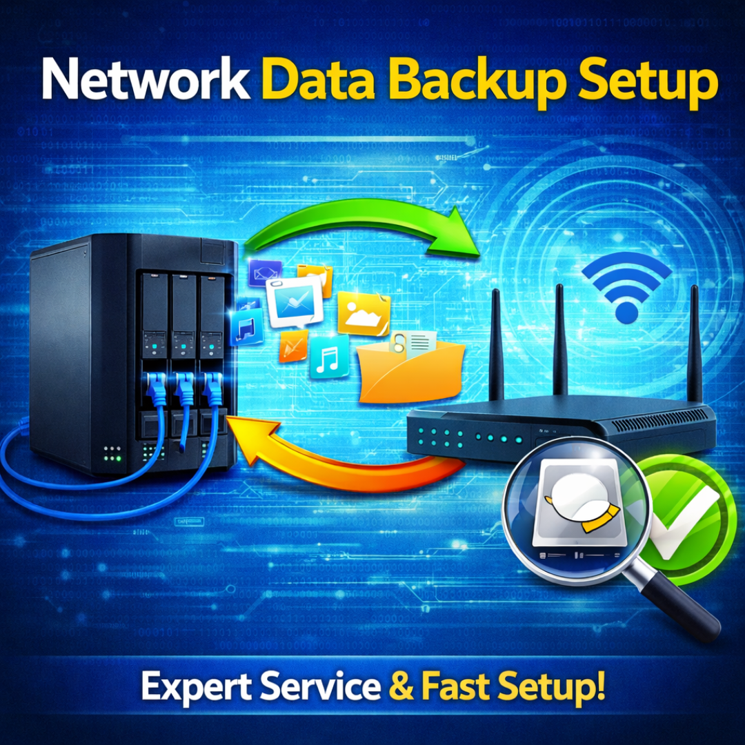 Network Data Backup Setup